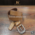 Factory supply wenzhou unique design cheap low price men's casual pu jeans belt